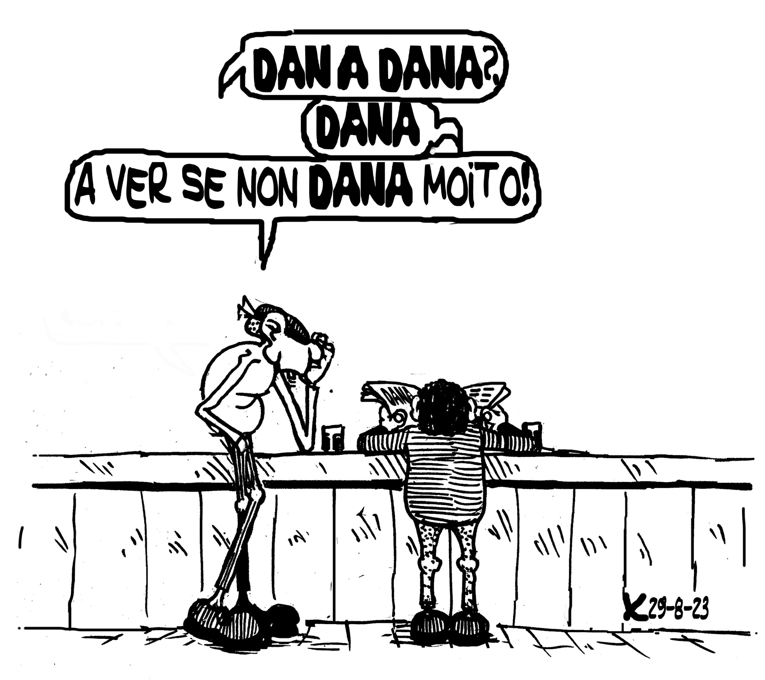 Viñeta de O Carrabouxo do 29 de agosto de 2023