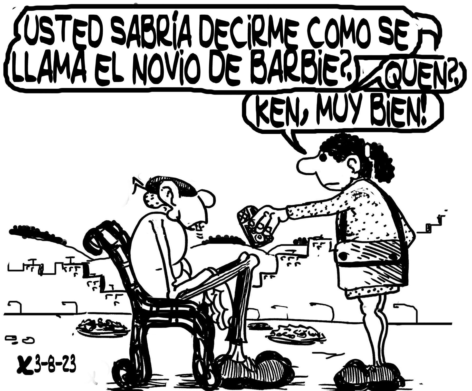 Viñeta de O Carrabouxo do 3 de agosto de 2023