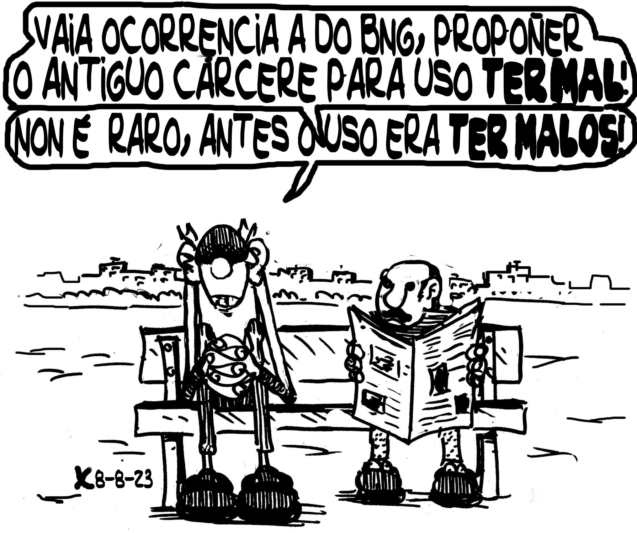 Viñeta de O Carrabouxo do 10 de agosto de 2023