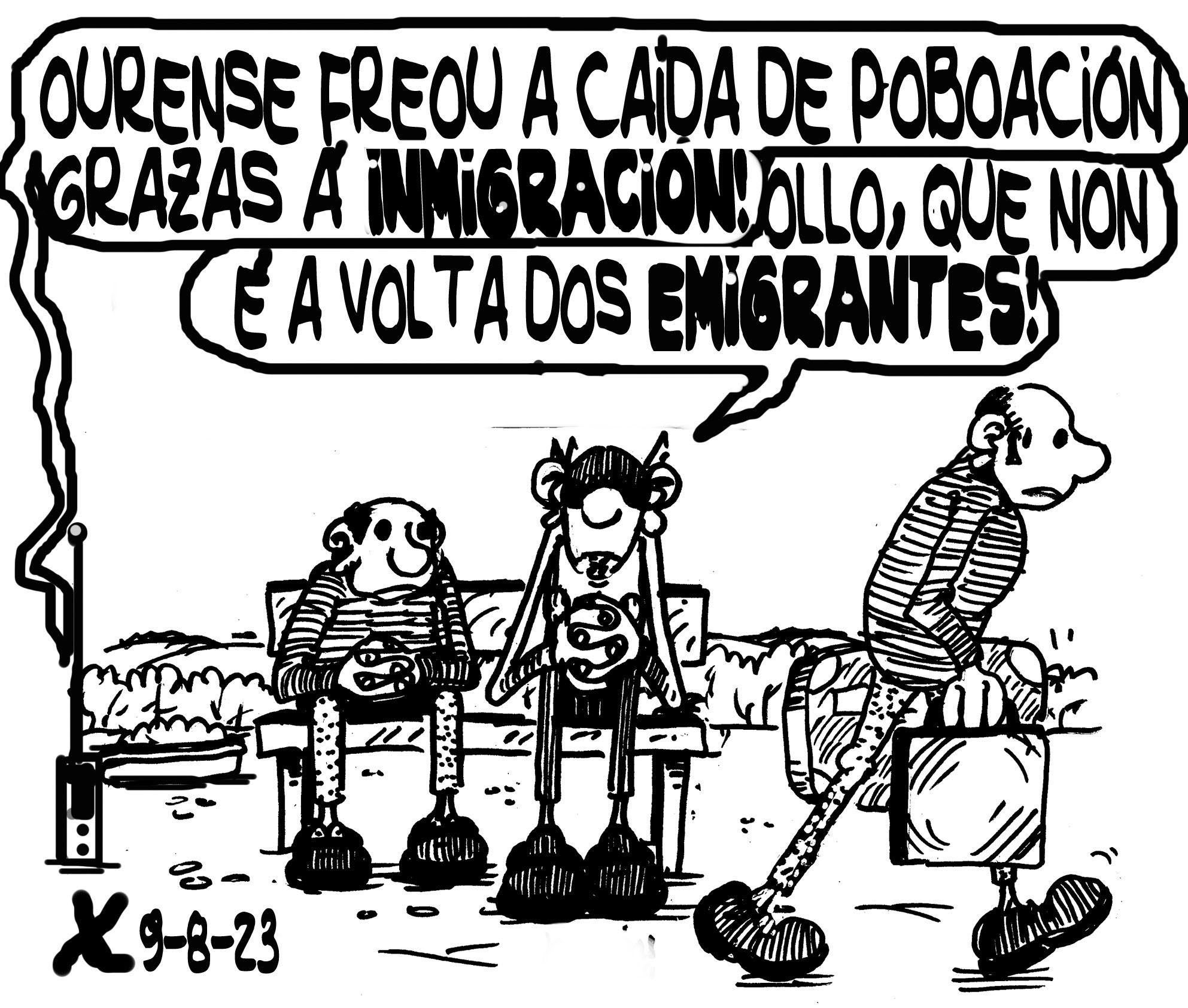 Viñeta de O Carrabouxo do 9 de agosto de 2023