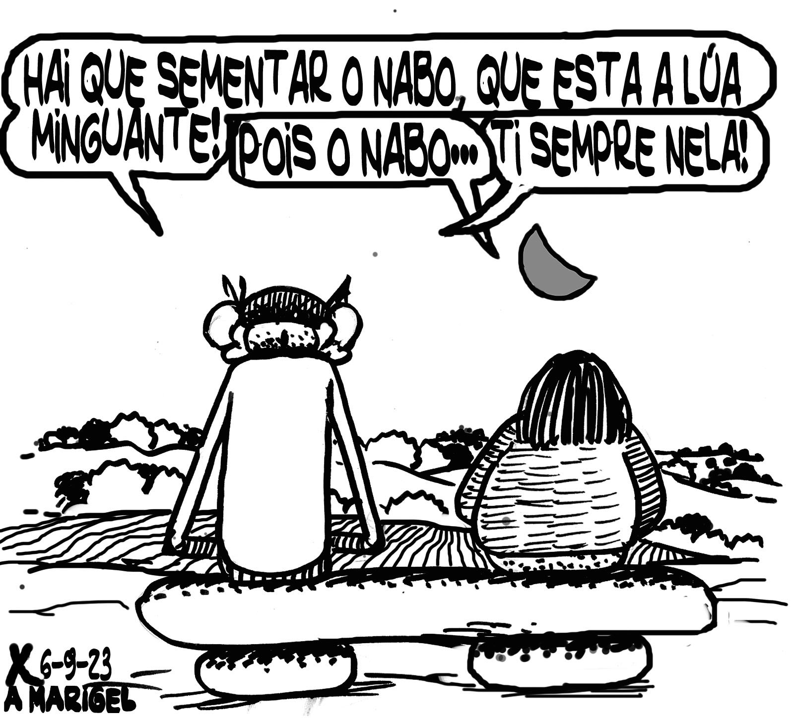 Viñeta de O Carrabouxo do 6 de setembro de 2023