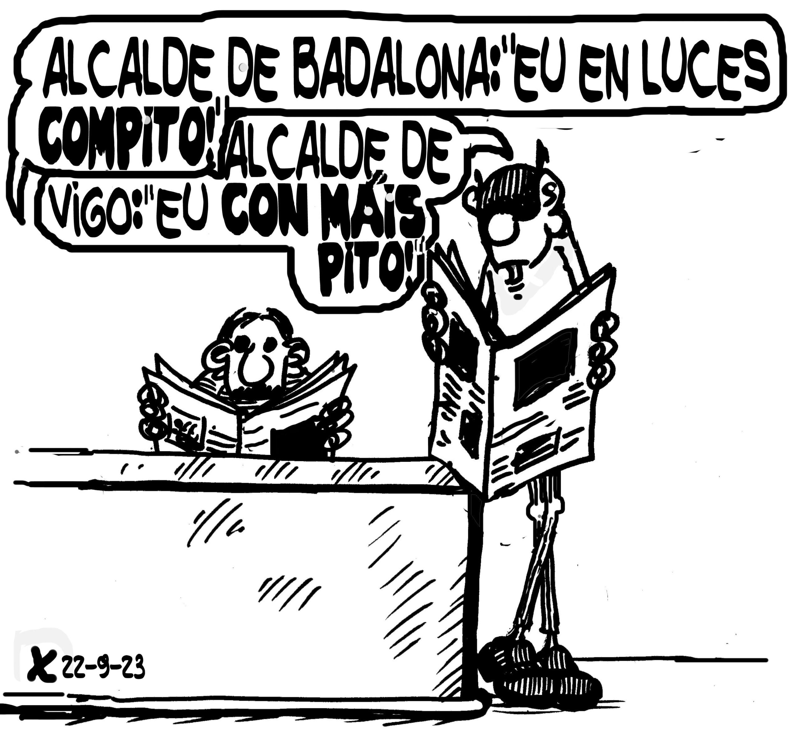 Viñeta de O Carrabouxo do 22 de setembro de 2023
