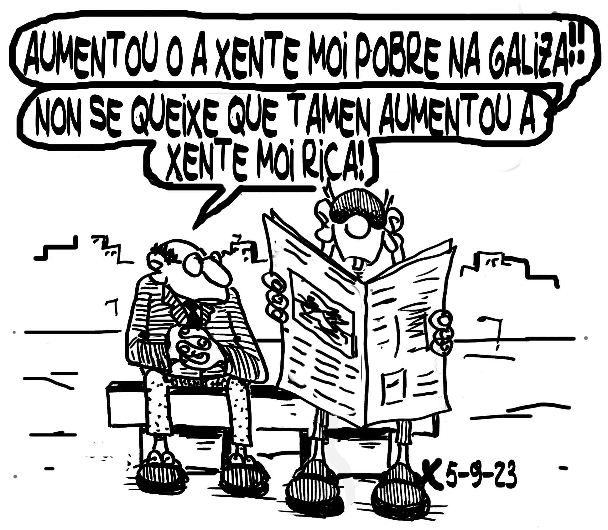 Viñeta de O Carrabouxo do 5 de setembro de 2023