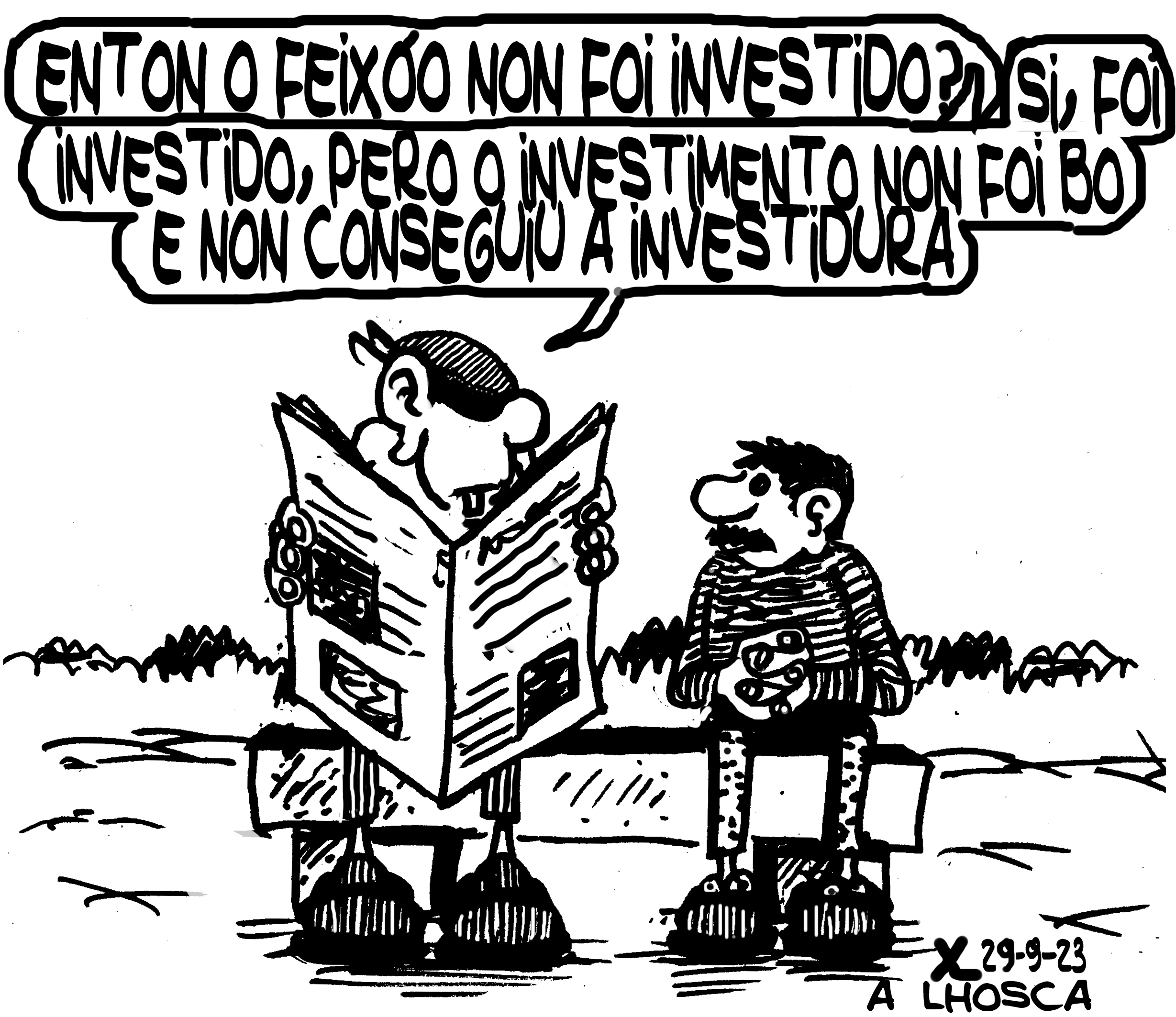Viñeta de O Carrabouxo do 29 de setembro de 2023
