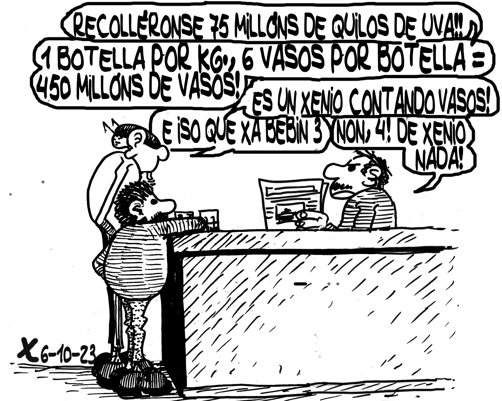 Viñeta de O Carrabouxo do 6 de outubro de 2023