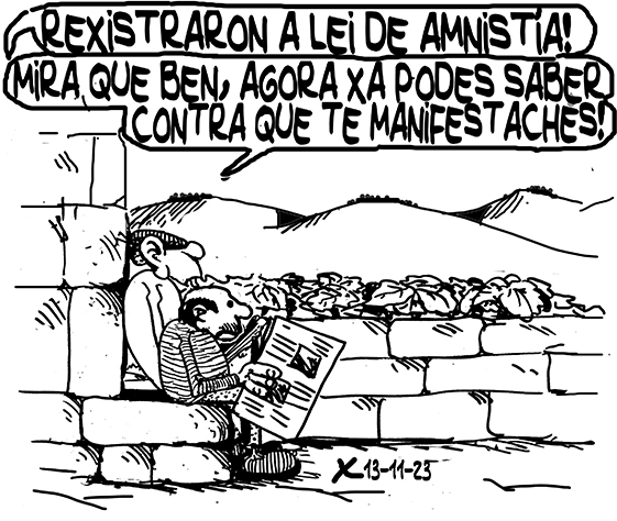 Viñeta de O Carrabouxo do 13 de novembro de 2023