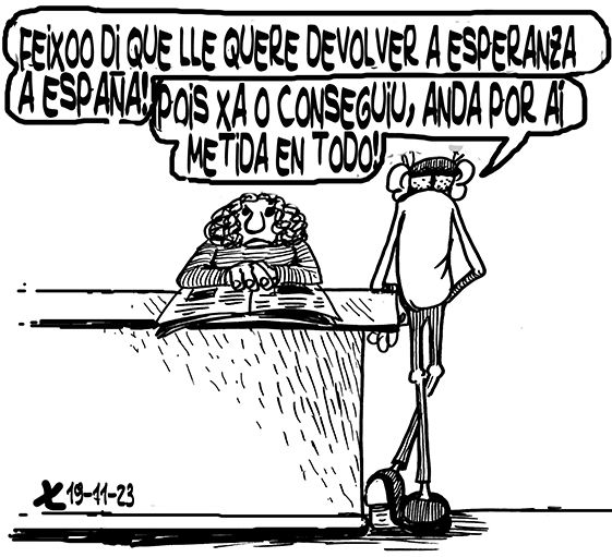 Viñeta de O Carrabouxo do 21 de novembro de 2023