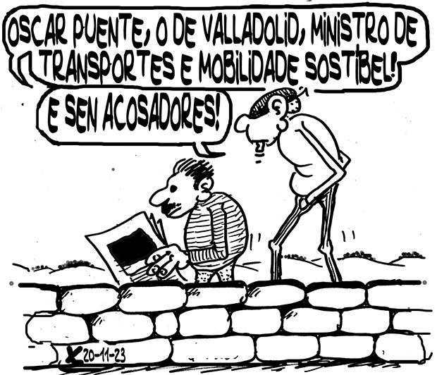 Viñeta de O Carrabouxo do 20 de novembro de 2023