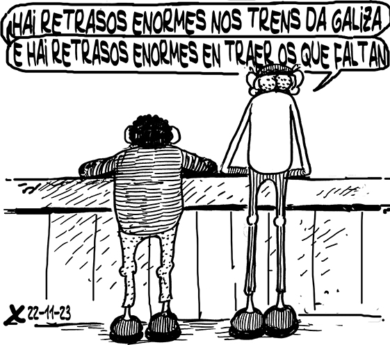 Viñeta de O Carrabouxo do 22 de novembro de 2023