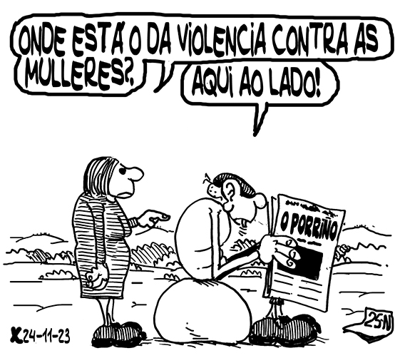 Viñeta de O Carrabouxo do 24 de novembro de 2023