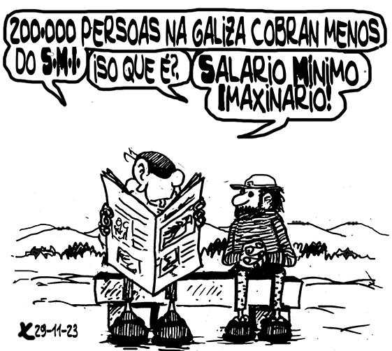 Viñeta de O Carrabouxo do 29 de novembro de 2023