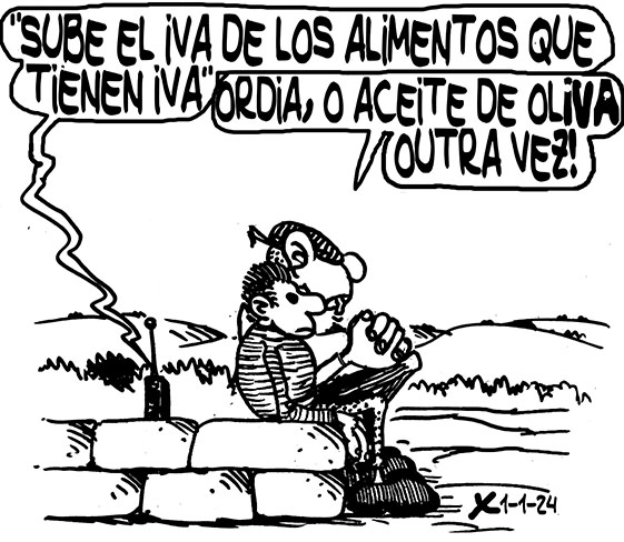 Viñeta de O Carrabouxo do 1 de xaneiro de 2024