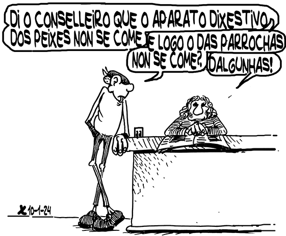 Viñeta de O Carrabouxo do 10 de xaneiro de 2024