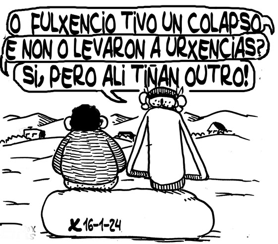 Viñeta de O Carrabouxo do 16 de xaneiro de 2024