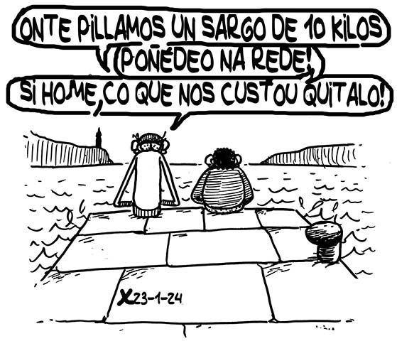 Viñeta de O Carrabouxo do 25 de xaneiro de 2024