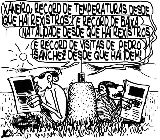 Viñeta de O Carrabouxo do 28 de xaneiro de 2024