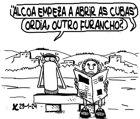 Viñeta de O Carrabouxo do 31 de xaneiro de 2024