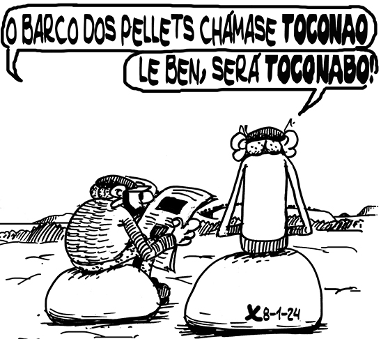 Viñeta de O Carrabouxo do 8 de xaneiro de 2024