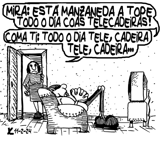 Viñeta de O Carrabouxo do 11 de febreiro de 2024