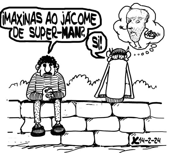Viñeta de O Carrabouxo do 14 de febreiro de 2024