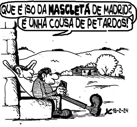 Viñeta de O Carrabouxo do 18 de febreiro de 2024
