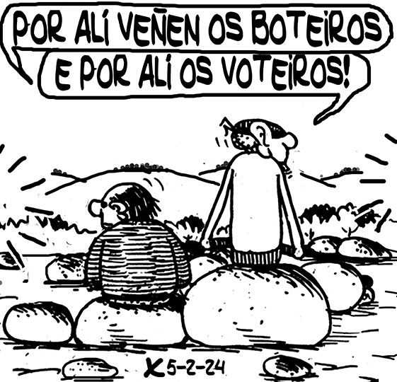 Viñeta de O Carrabouxo do 5 de febreiro de 2024