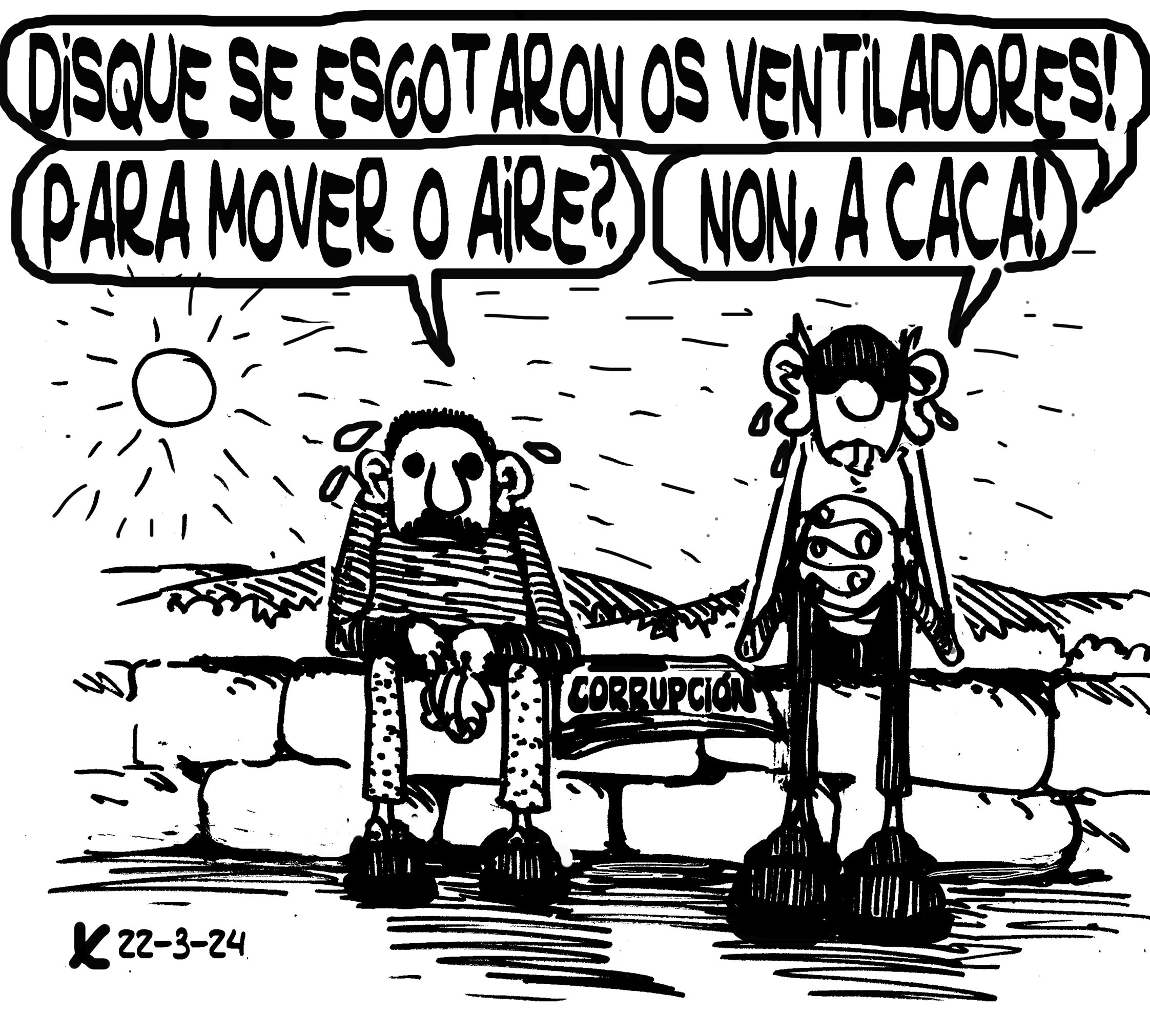 Viñeta de O Carrabouxo do 22 de marzo de 2024