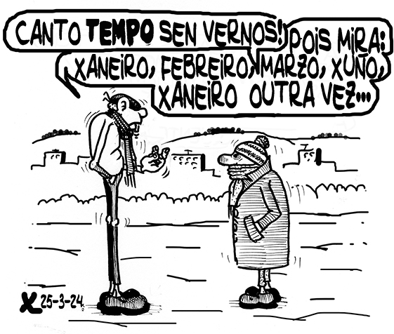 Viñeta de O Carrabouxo do 25 de marzo de 2024