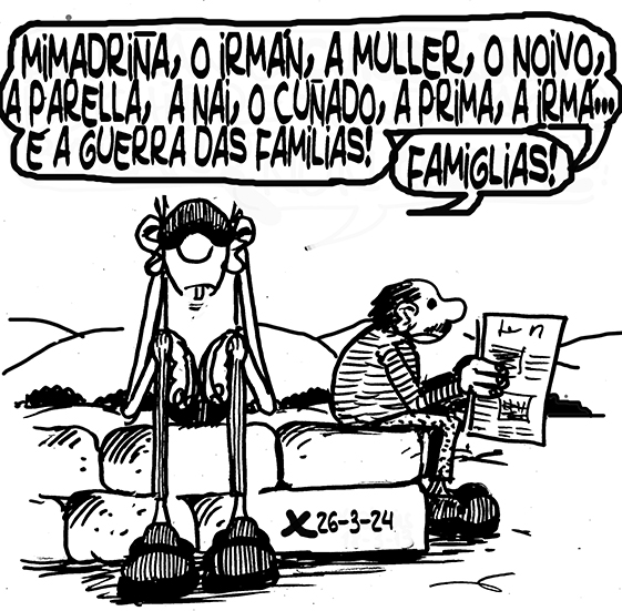 Viñeta de O Carrabouxo do 26 de marzo de 2024