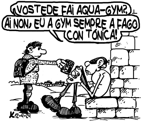 Viñeta de O Carrabouxo do 14 de abril de 2024