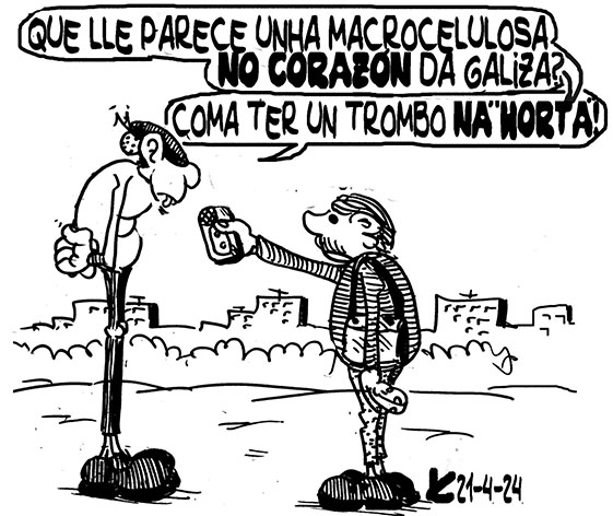 Viñeta de O Carrabouxo do 21 de abril de 2024