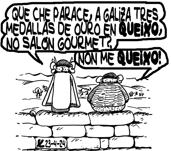Viñeta de O Carrabouxo do 23 de abril de 2024