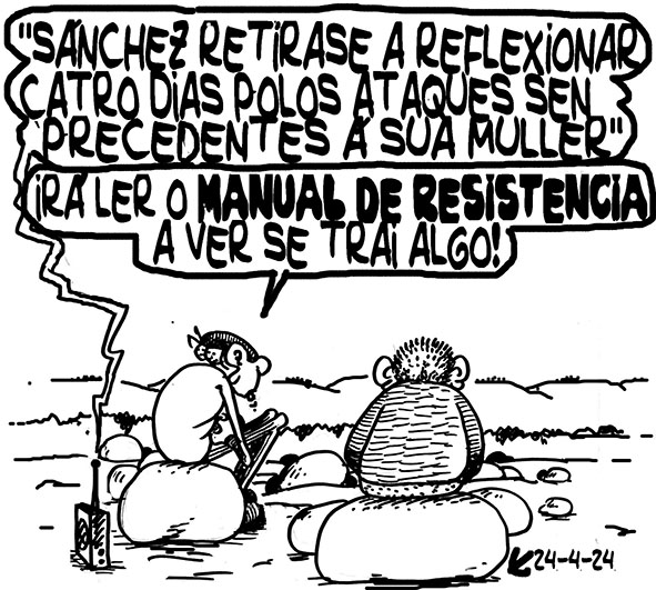 Viñeta de O Carrabouxo do 24 de abril de 2024