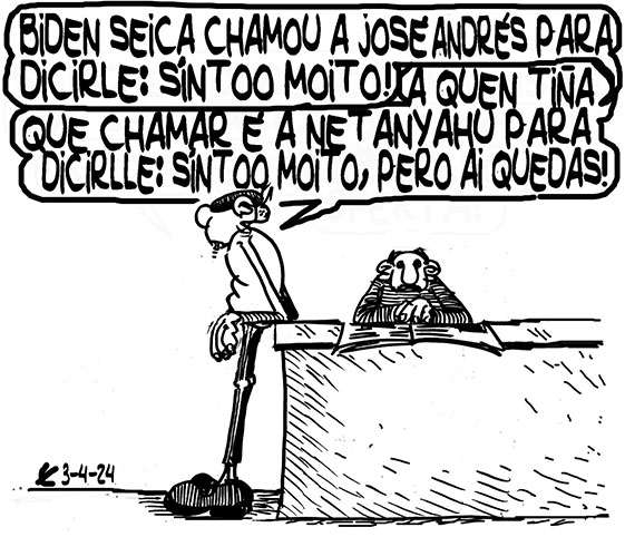 Viñeta de O Carrabouxo do 3 de abril de 2024