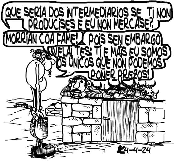 Viñeta de O Carrabouxo do 4 de abril de 2024
