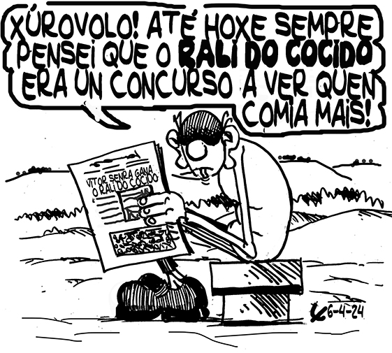 Viñeta de O Carrabouxo do 6 de abril de 2024