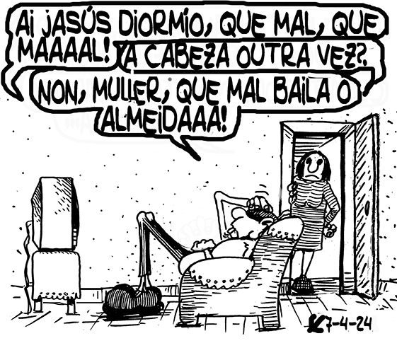 Viñeta de O Carrabouxo do 7 de abril de 2024
