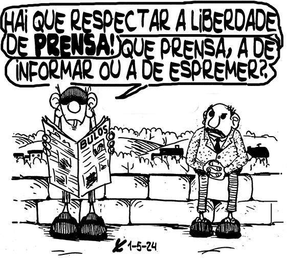 Viñeta de O Carrabouxo do 1 de maio de 2024