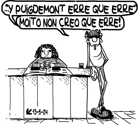 Viñeta de O Carrabouxo do 13 de maio de 2024