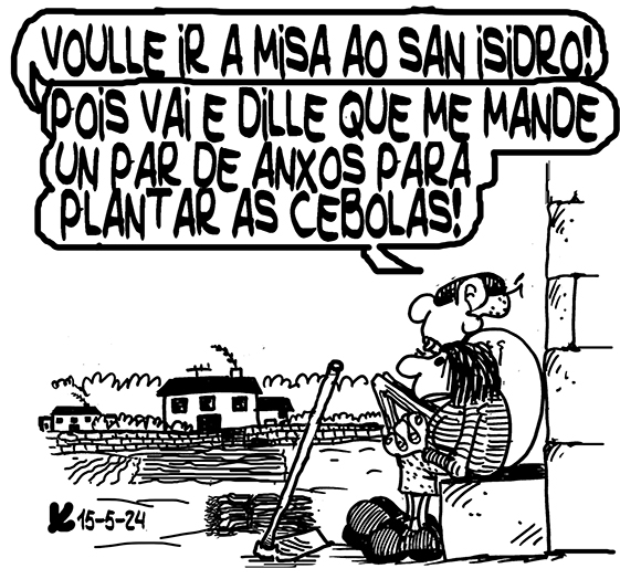 Viñeta de O Carrabouxo do 15 de maio de 2024