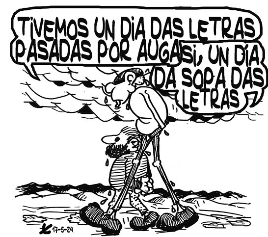 Viñeta de O Carrabouxo do 17 de maio de 2024