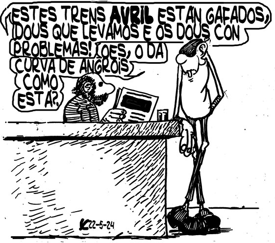 Viñeta de O Carrabouxo do 22 de maio de 2024