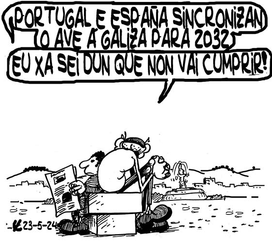 Viñeta de O Carrabouxo do 23 de maio de 2024