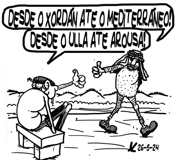 Viñeta de O Carrabouxo do 26 de maio de 2024