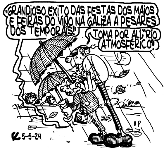 Viñeta de O Carrabouxo do 5 de maio de 2024