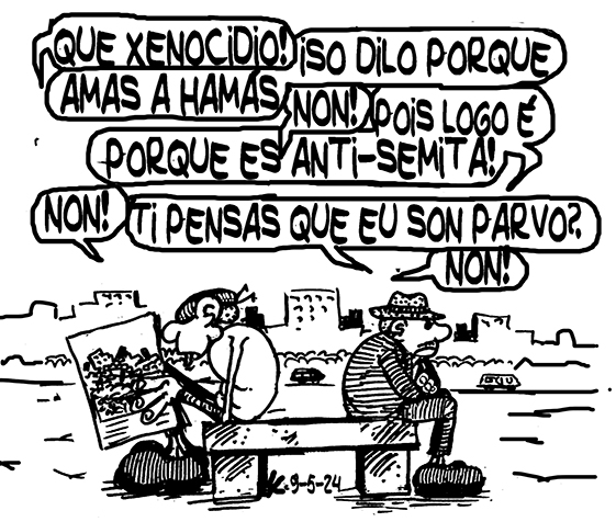 Viñeta de O Carrabouxo do 9 de maio de 2024
