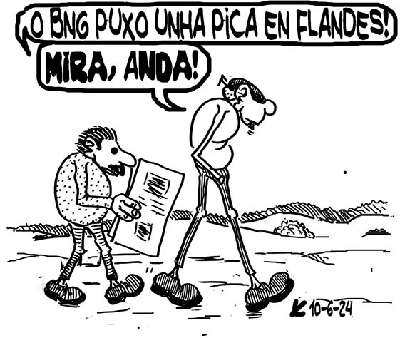 Viñeta de O Carrabouxo do 10 de xuño de 2024