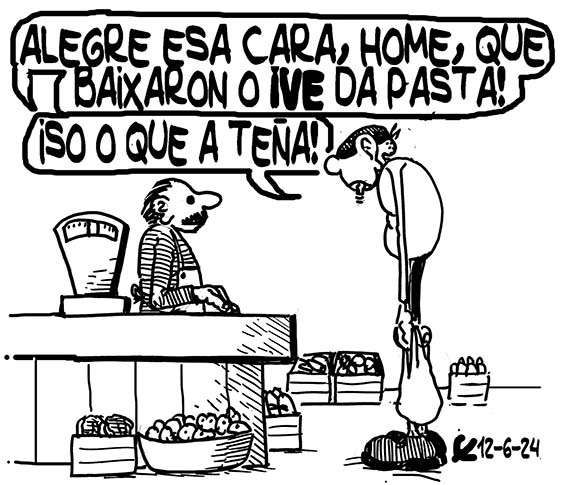 Viñeta de O Carrabouxo do 12 de xuño de 2024