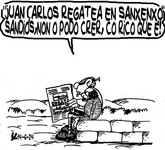Viñeta de O Carrabouxo do 14 de xuño de 2024