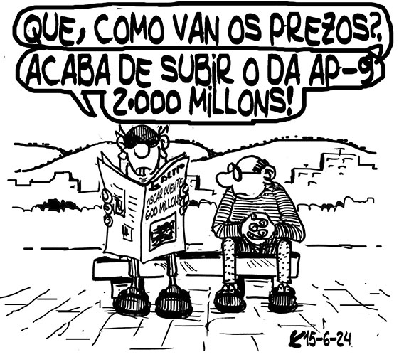 Viñeta de O Carrabouxo do 15 de xuño de 2024